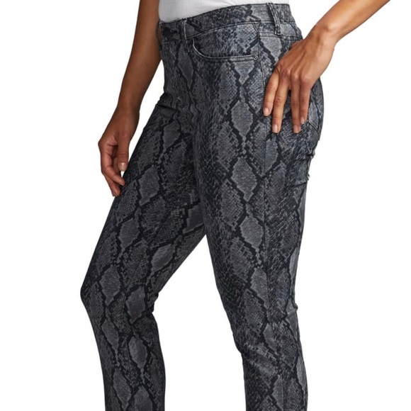 NYDJ Snakeskin Print Jeans - Picture 3 of 8